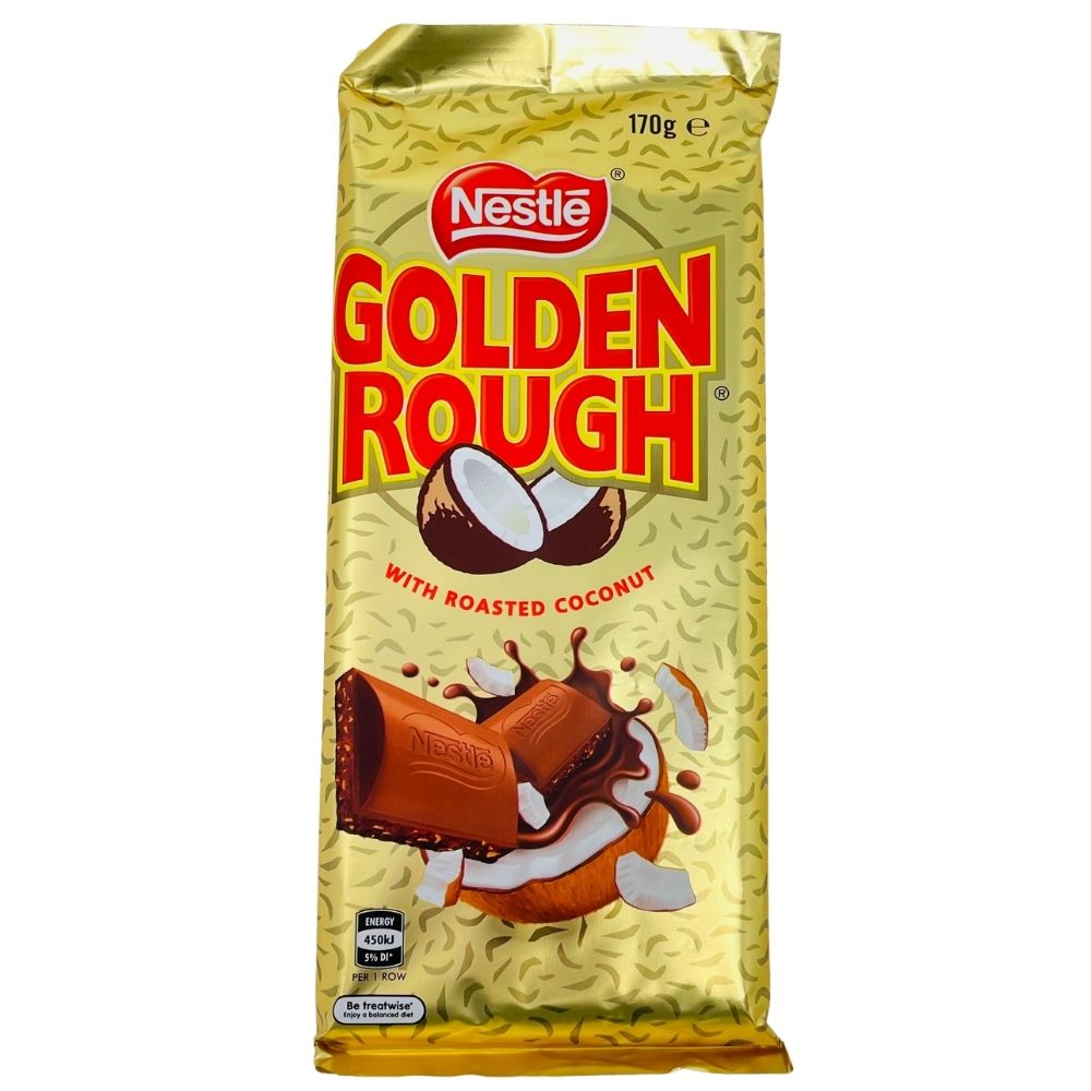 Australian Nestle Chocolate Golden Rough - 170g | Candy Funhouse ...