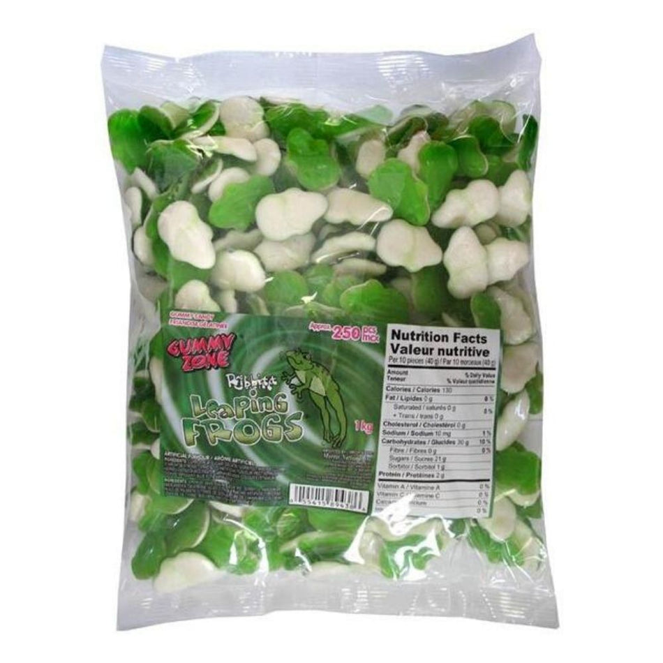 Gummy Zone Leaping Frogs Gummy Candies-Bulk Candy Canada