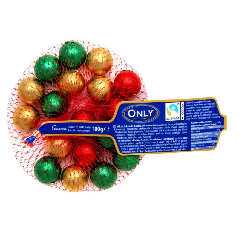 Only Chocolate Christmas Balls