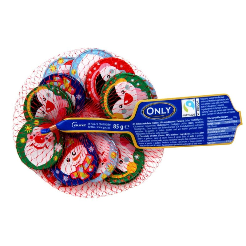 Only Chocolate Christmas Coins