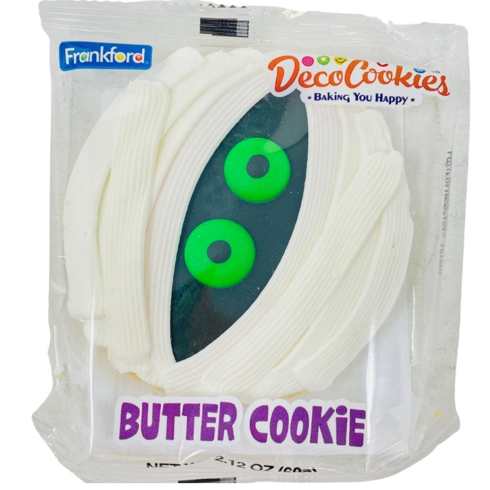 Halloween Decorated Butter Cookies