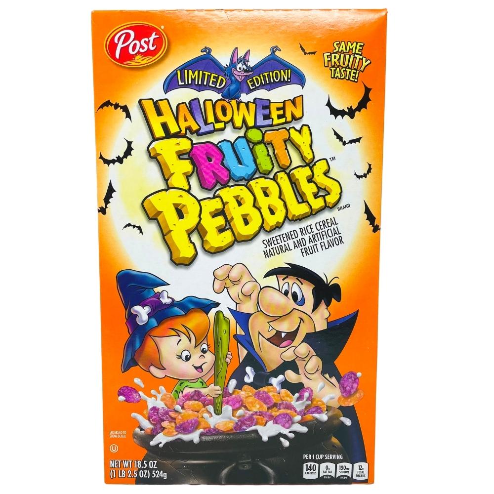 Limited Edition Halloween Fruity Pebbles Cereal Candy Funhouse