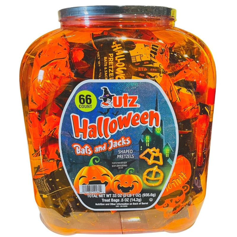 Halloween UTZ Halloween Bats and Jacks - 33oz