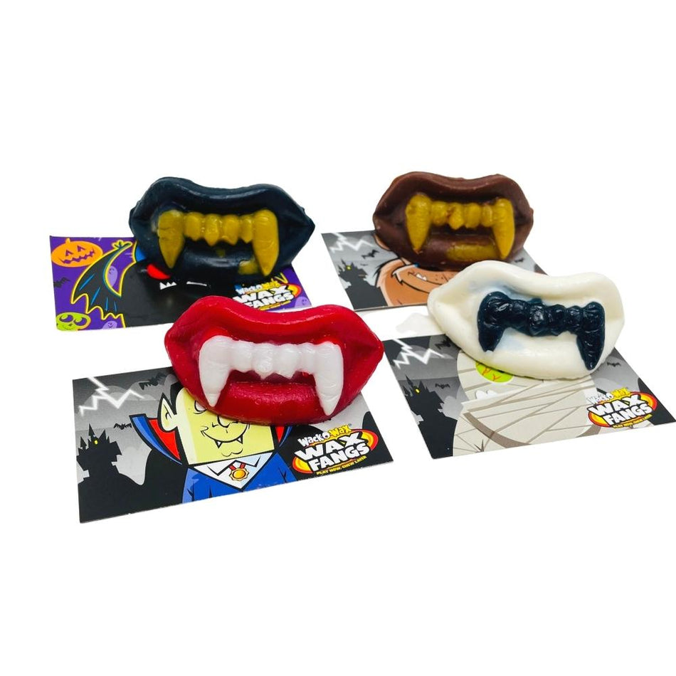 Halloween Wack-O-Wax Multicoloured Fangs