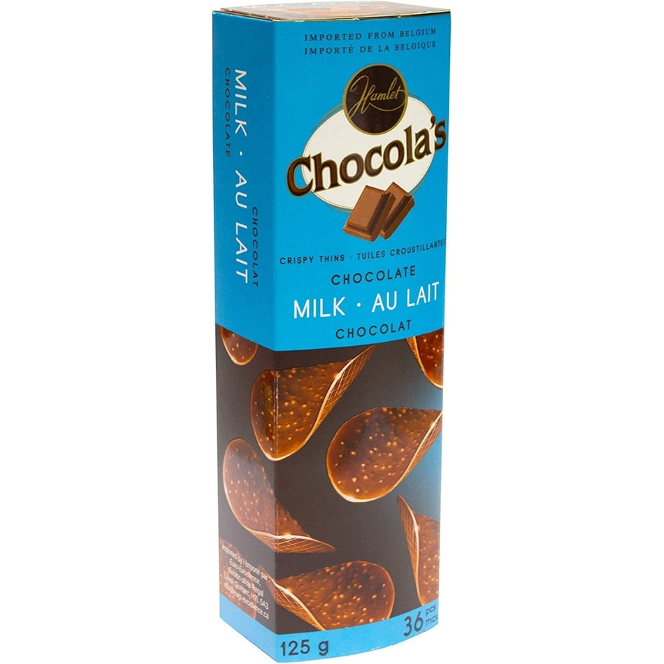 Hamlet Chocola's Crispy Thins Milk - 125g