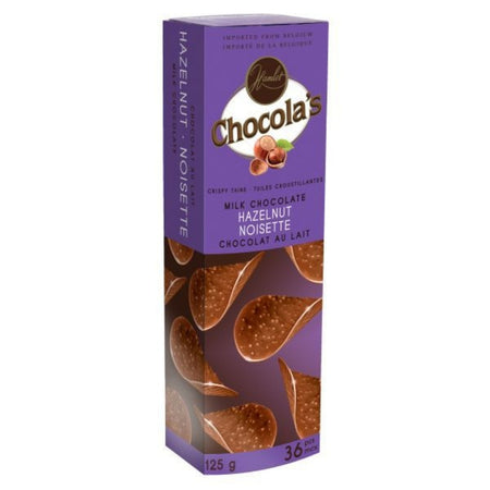 Hamlet Chocola's Crispy Thins Hazelnut - 125g