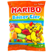 Haribo Baiser Eier (Meringue Eggs) (Ger) - 175g - Haribo - Haribo Gummy - Haribo Gummies - Gummy - Gummies - Easter Eggs - Easter Egg - Easter Candy - Easter Treats - Easter Treat - Easter Egg Candy