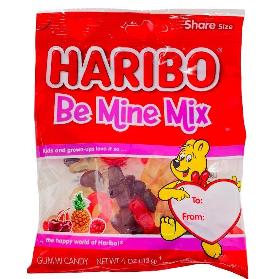 Haribo Be Mine Mix - 4oz - Haribo - Haribo Gummy - Gummy - Gummy Candy - Valentines Day Candy - Valentines Day