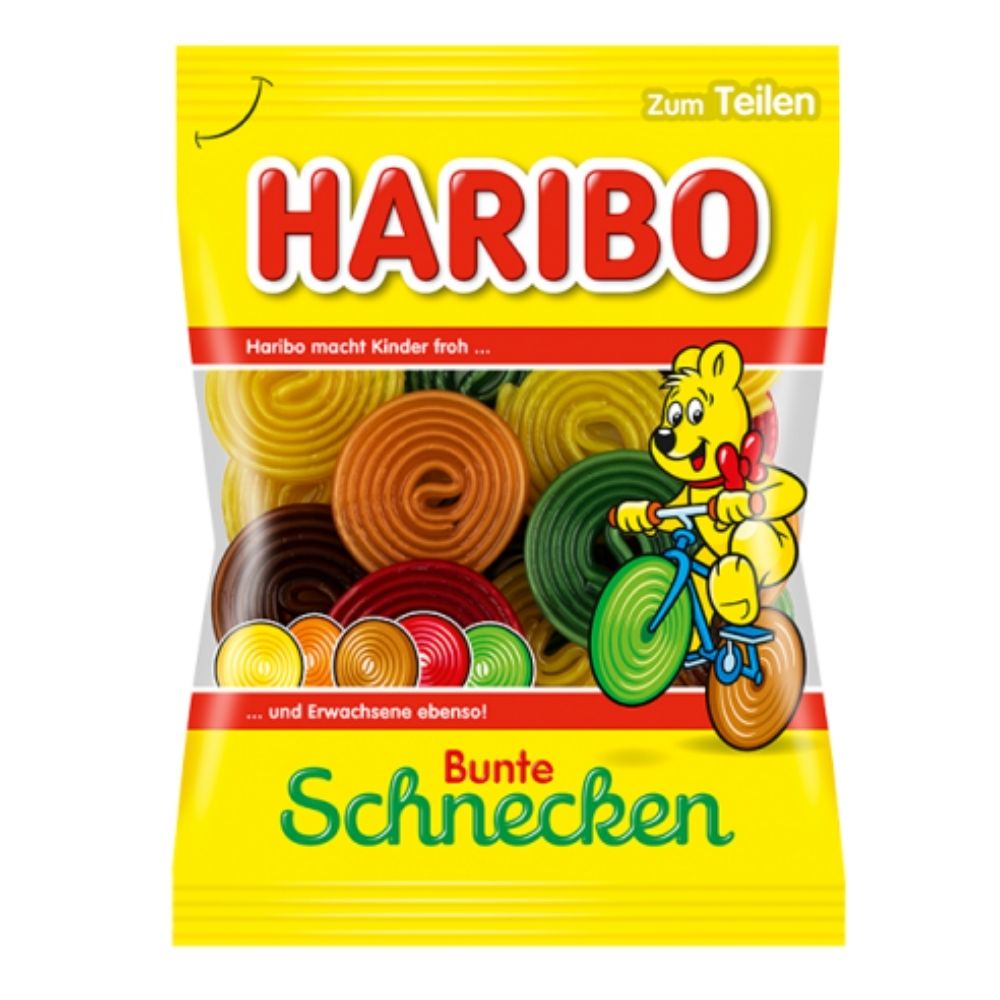 Haribo Bunte Schnecken Gummies | Haribo Candy from Germany