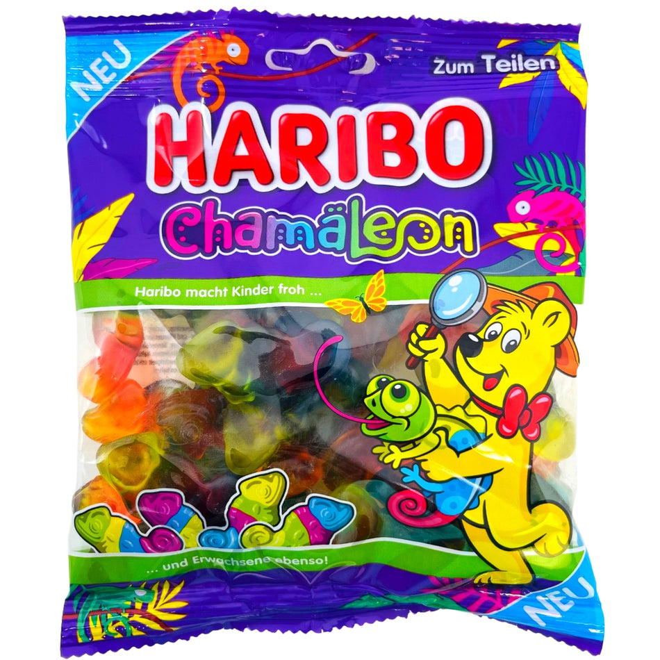 Haribo Chamaleon (Ger) 175g - Gummies - Haribo Candy - Haribo - Old Fashioned Candy - Chamaleon Gummy - Haribo Chamaleon