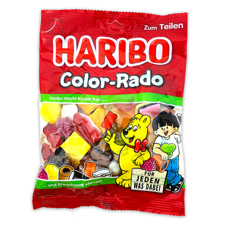 Haribo Color-Rado Licorice & Gummy Candy - 200g