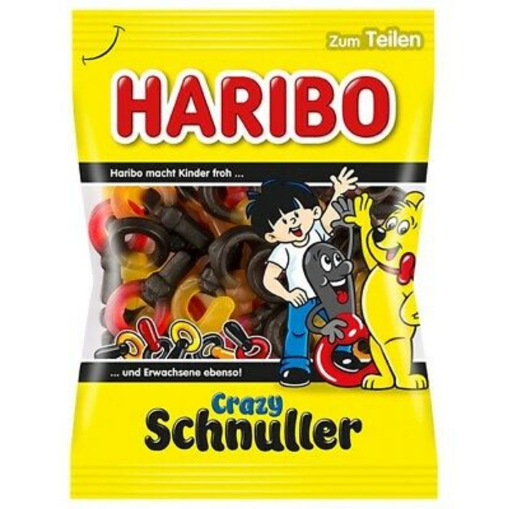 Haribo Crazy Schnuller Gummy Candy - 200 g