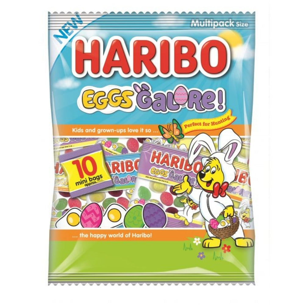 Haribo Eggs Galore 10 Minis Bags - 160g