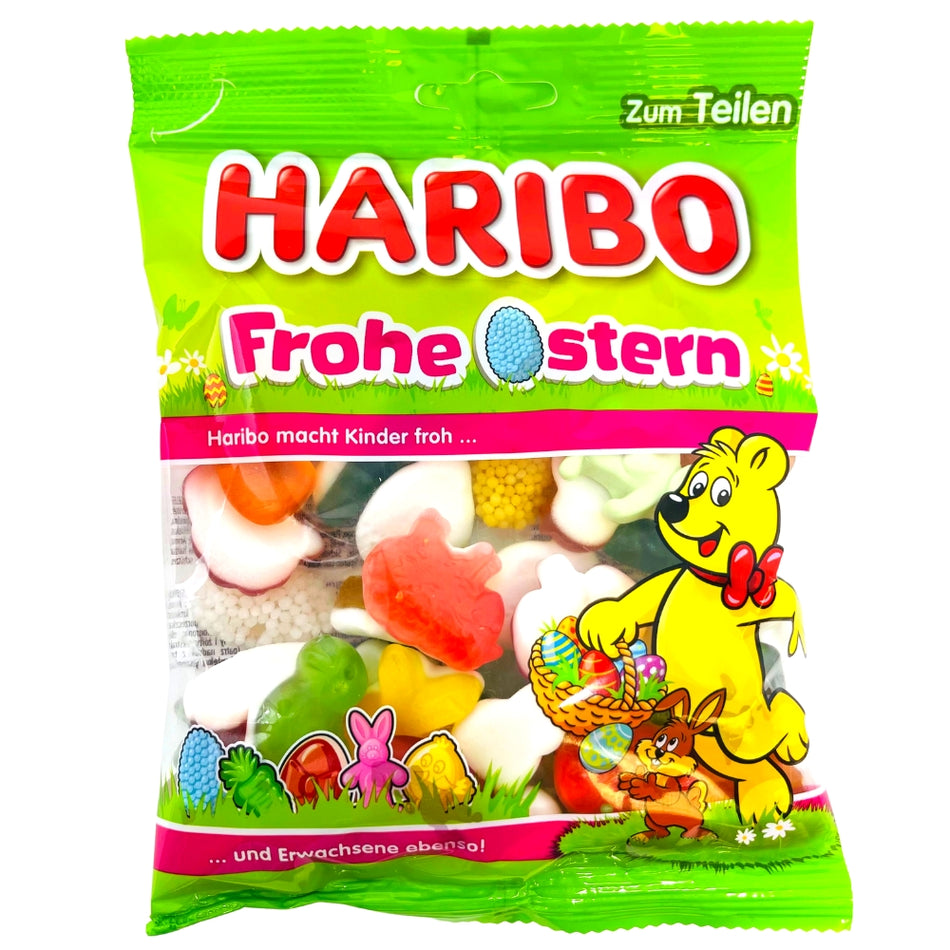 Haribo Frohe Ostern (Happy Easter) (Ger) - 200g - Haribo - Haribo Candy - Gummy Candy - Gummies - Easter Candy