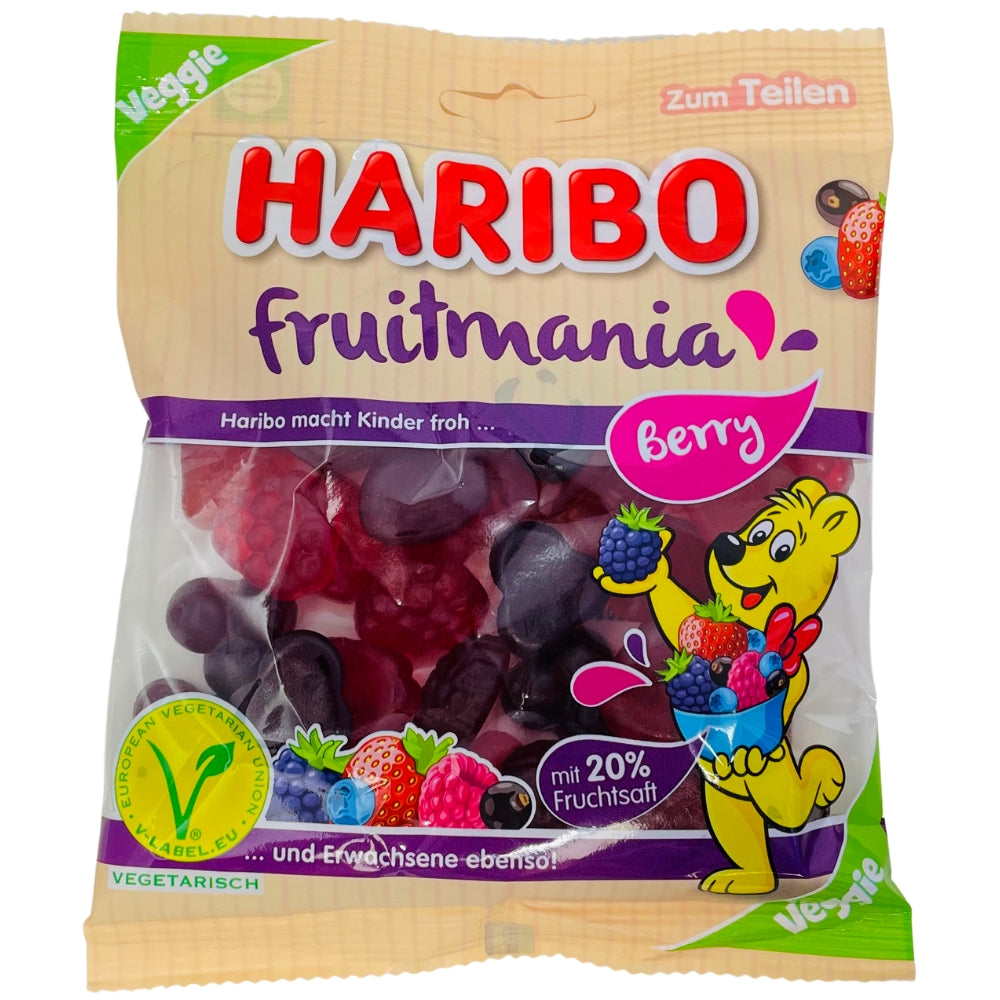 Haribo Fruitmania Berry Candy- 160g | Candy Funhouse – Candy Funhouse CA