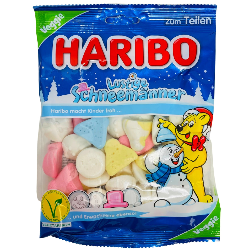 Haribo Lustige Schneemanner Funny Snowmen Gummy Candy - 200g