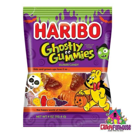 Haribo Ghostly Gummies Haribo 0.14kg - 1920s Era_1920s gummies gummy halloween