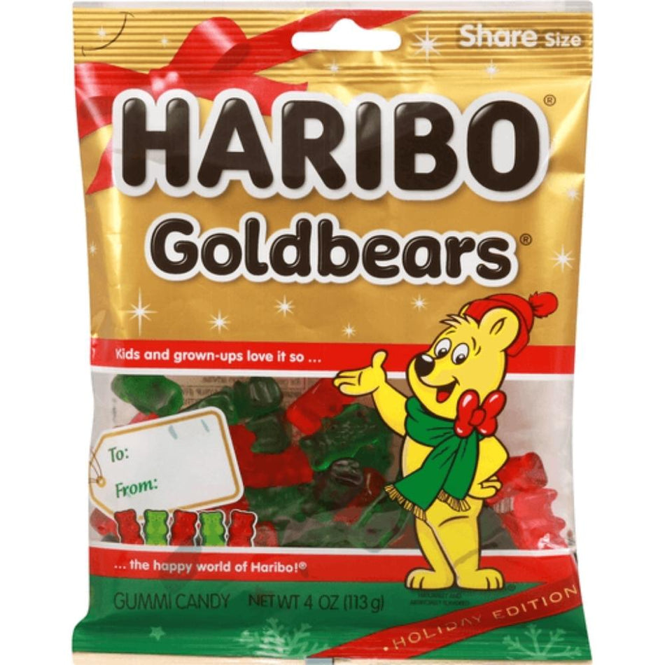 Haribo Gold Bears Holiday Edition - 4oz