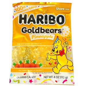 Haribo Pineapple - 4oz | Candy Funhouse – Candy Funhouse CA