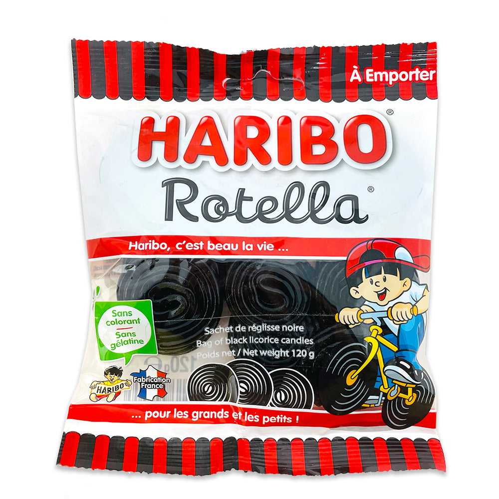 Rotella Haribo Rotella Licorice Candy | Candy Funhouse – Candy Funhouse CA