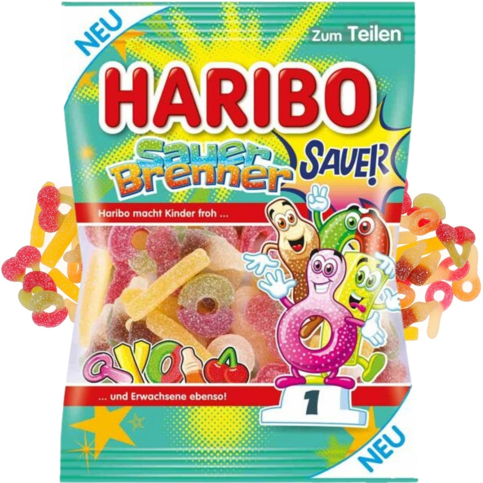 Haribo Euro Sauer Brenner - 175g