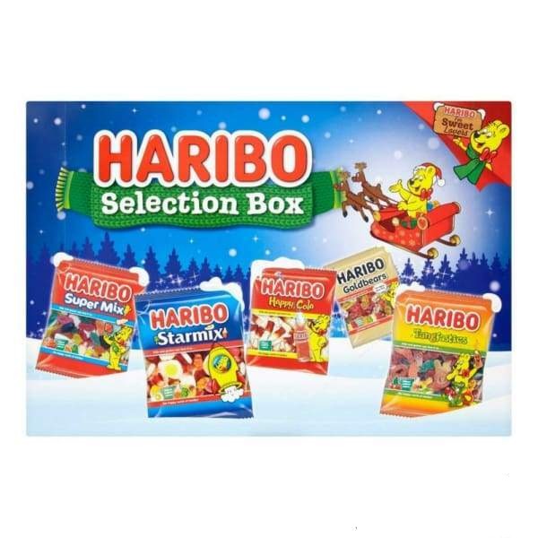 Haribo Selection Box 175g Haribo 190g - Christmas Candy Colour_Assorted Gummy Retro Sweet Deal