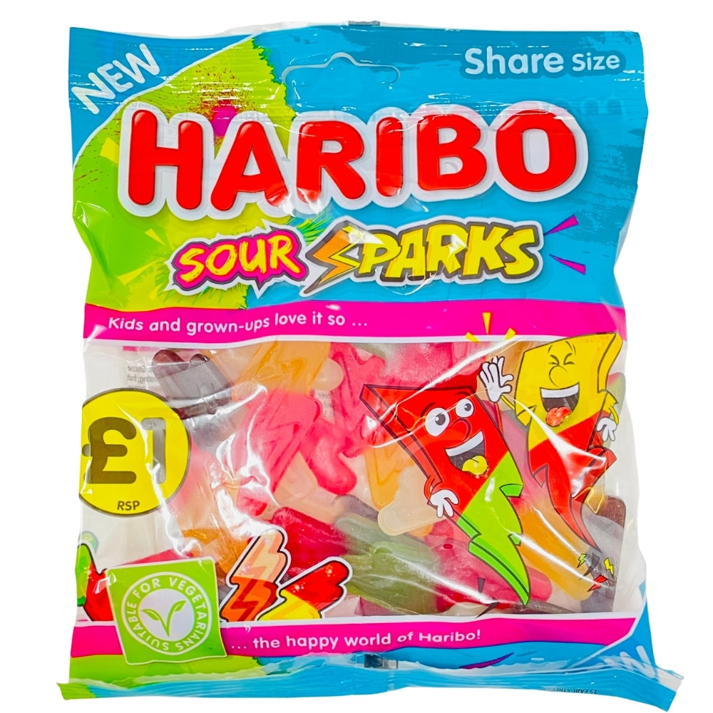 Haribo Sour Sparks - 160g 