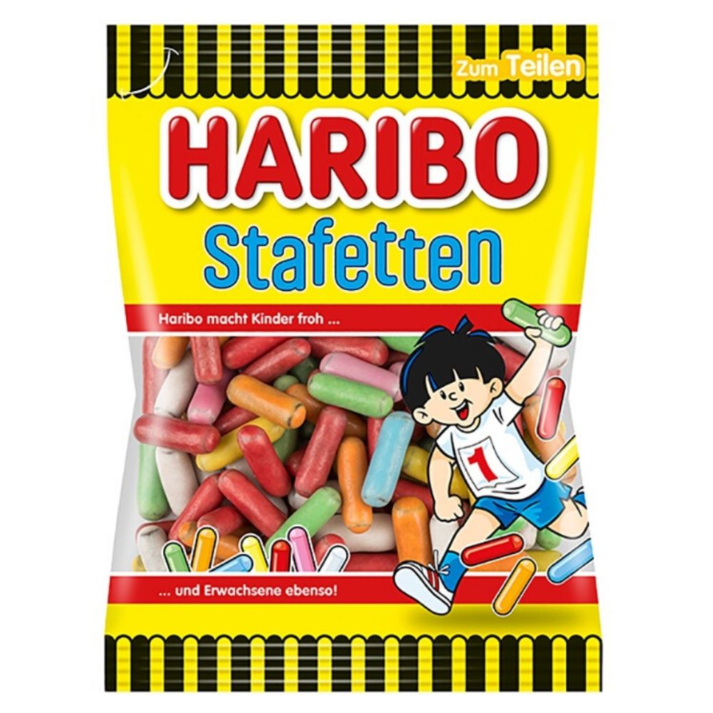 Haribo Stafetten Licorice Candy-200 g | Candy Funhouse