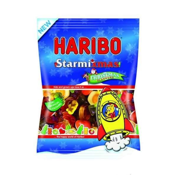 Haribo Starmixmas Haribo 210g - British Christmas Candy Colour_Blue Gummy Haribo