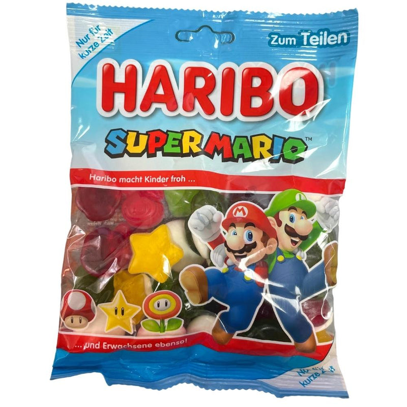 Haribo Super Mario Gummy Candy 175g candyfunhouse.ca