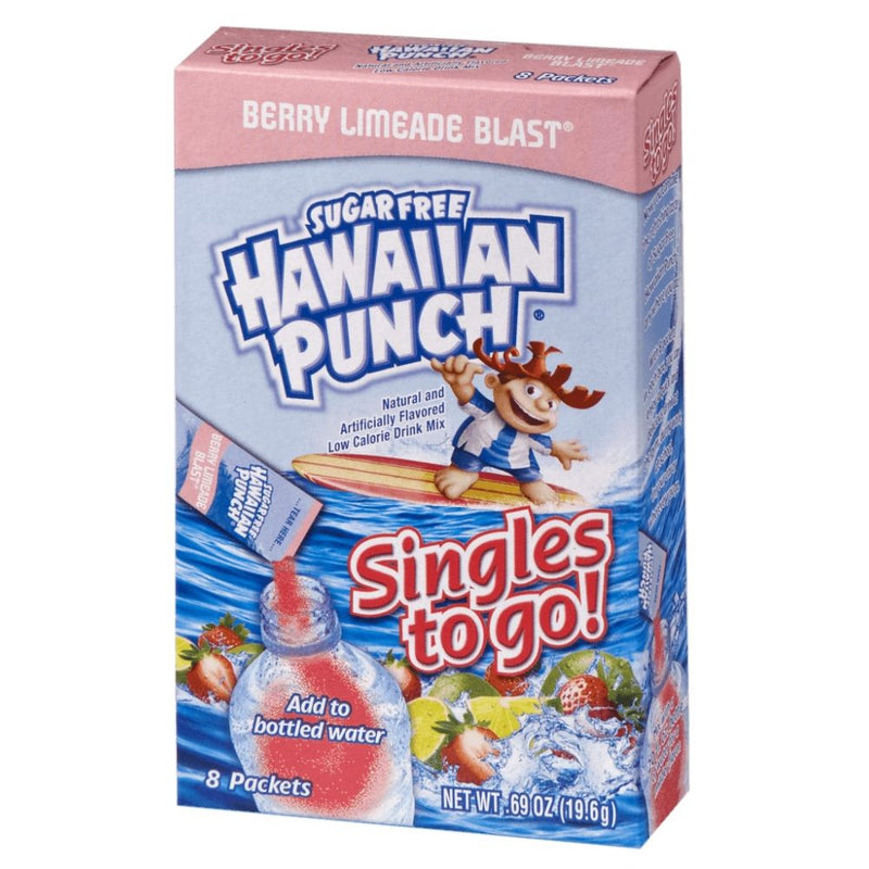 Hawaiian Punch Berry Limeade Blast Singles To Go