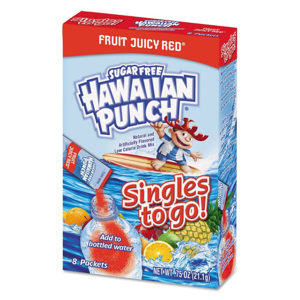 Hawaiian Punch Fruit Juicy Red Singles To Go