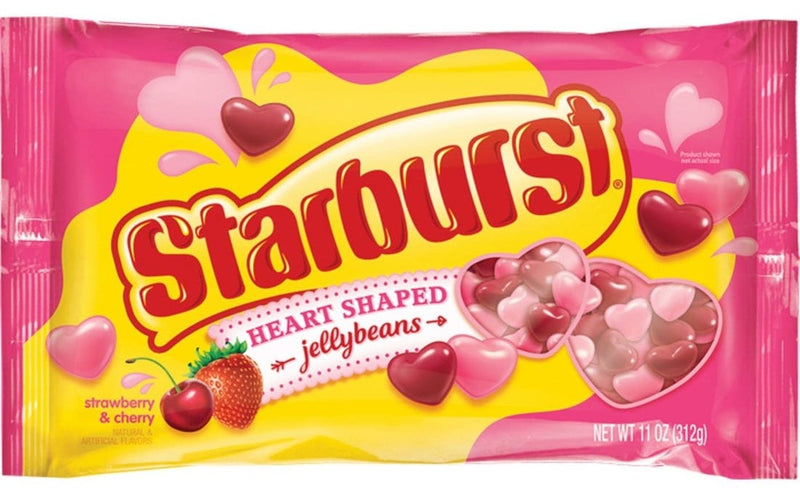 Starburst Heart Shaped Jelly Beans - 11oz Valentines Candy