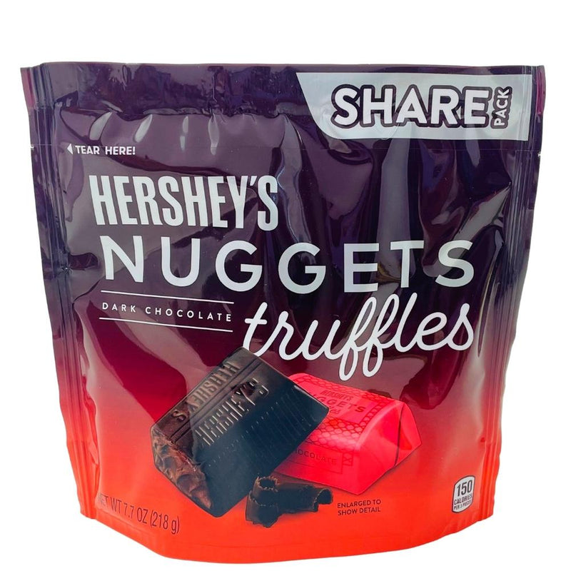 Hershey's Nuggets Dark Chocolate Truffles Share Pack Candy Funhouse