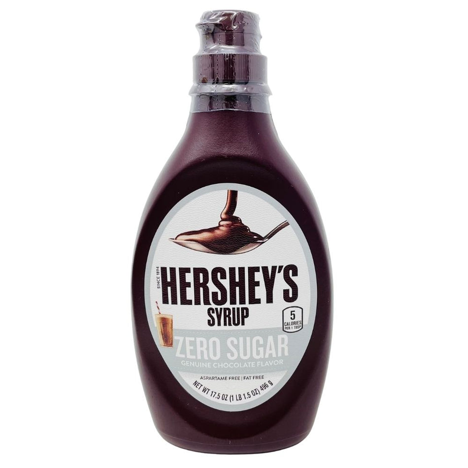 Hershey's Syrup Zero Sugar Genuine Chocolate Flavor 496 g Candy Funhouse Online Candy Shop
