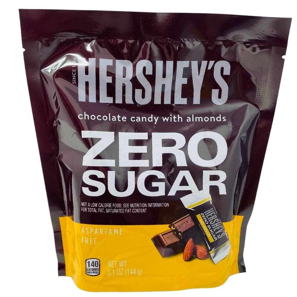 Hershey's Zero Sugar Chocolate w/ Almonds - 5.1oz | Candy Funhouse ...