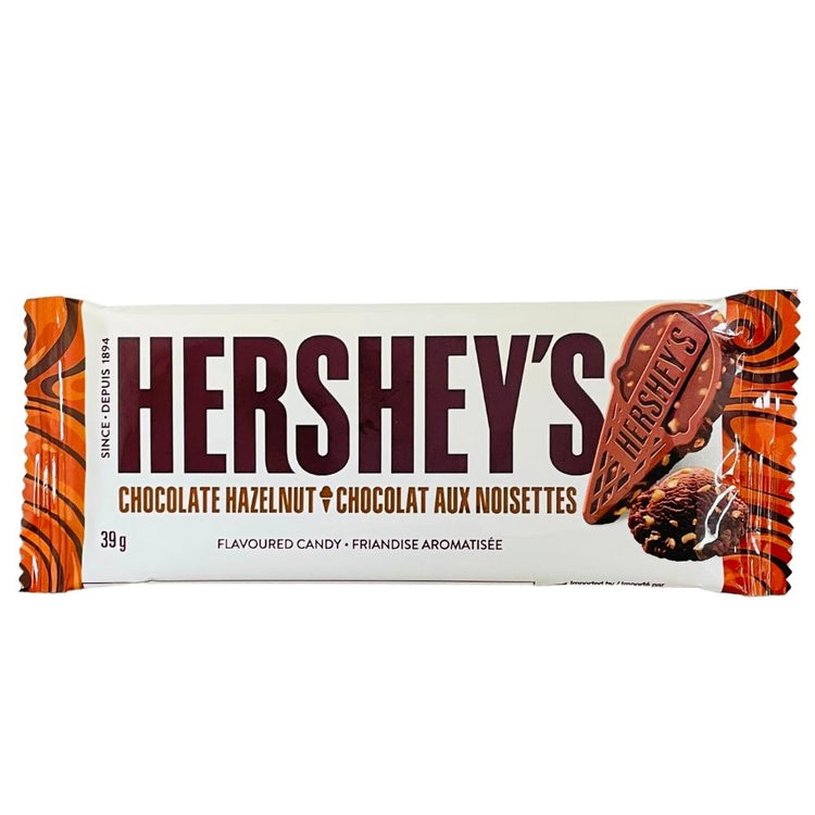 Hershey's Chocolate Hazelnut Bar - 39g | Candy Funhouse – Candy Funhouse CA