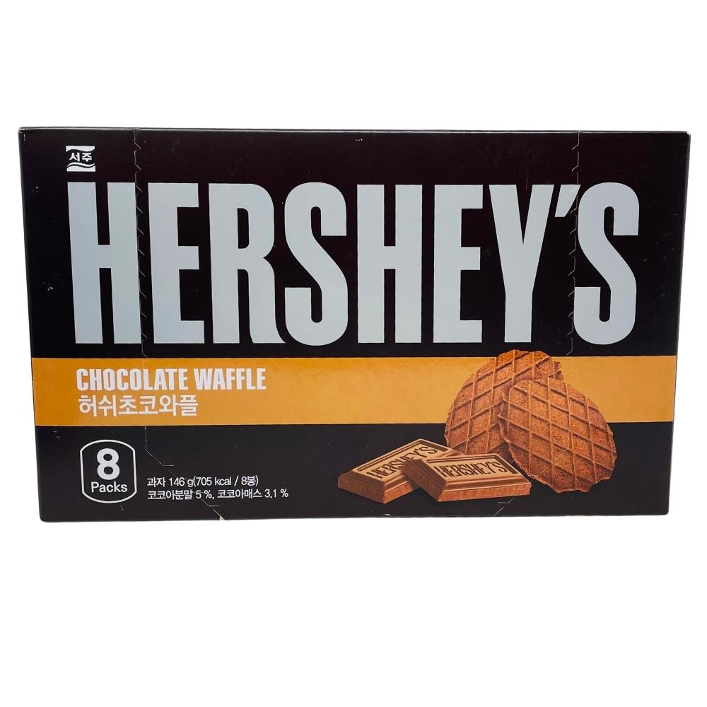 Hershey's Chocolate Waffle 8 Packs - 146g (Korea)