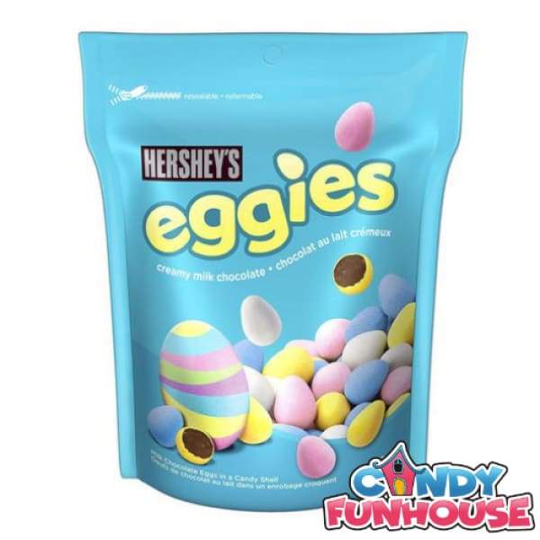 Hersheys Eggies-220g Hersheys 240g - 2010s chocolate egg Easter Era_2010s Foil Chococlate
