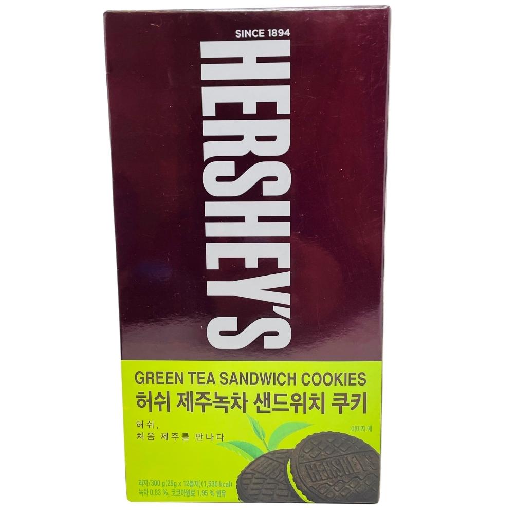 Hershey's Green Tea Sandwich Cookies 12 Packs - 300g (Korea)