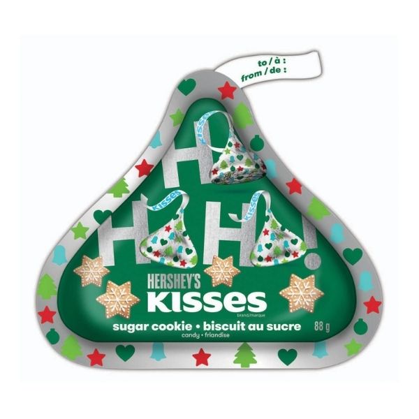 Christmas Hershey Christmas Sugar Cookie Kisses - 88g
