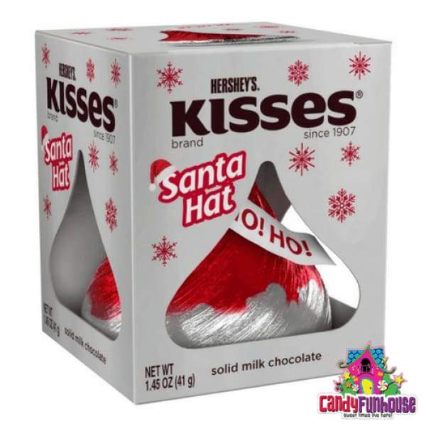 Hersheys Kisses Santa Hat Hersheys 50g - Christmas Candy Christmas Gift Ideas Christmas Stocking Stuffers
