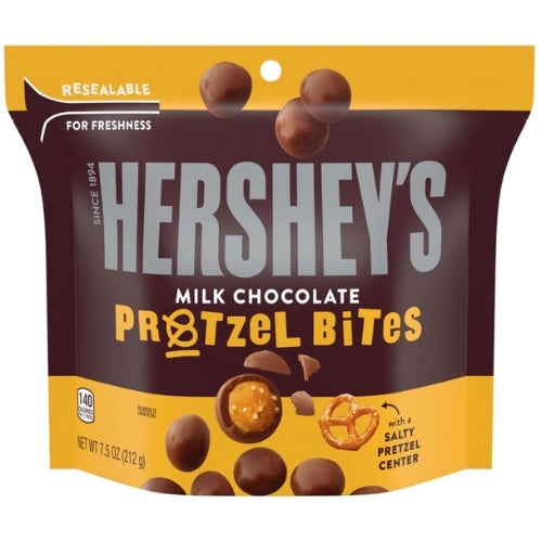 Hershey's Milk Chocolate Pretzel Bites - 7.5 oz.