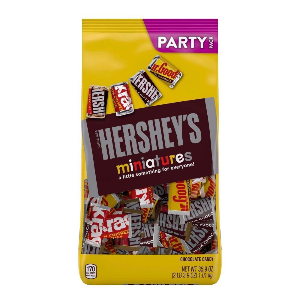 Hershey's Miniatures Chocolate Bars - 1.01 kg