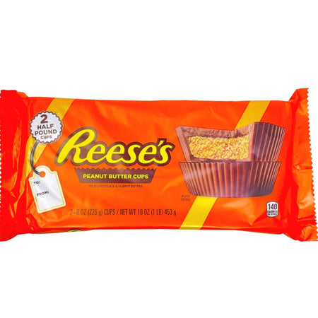Reese's Giant Peanut Butter Cups 1 LB - Reese’s - Reese’s Chocolate - Reese’s Giant Cups - Reese’s Peanut Butter Cups - Christmas Chocolate - Christmas Candy