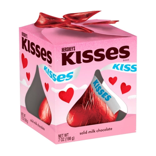 Hershey's Kisses Giant Pink Solid Milk Chocolate - 7oz