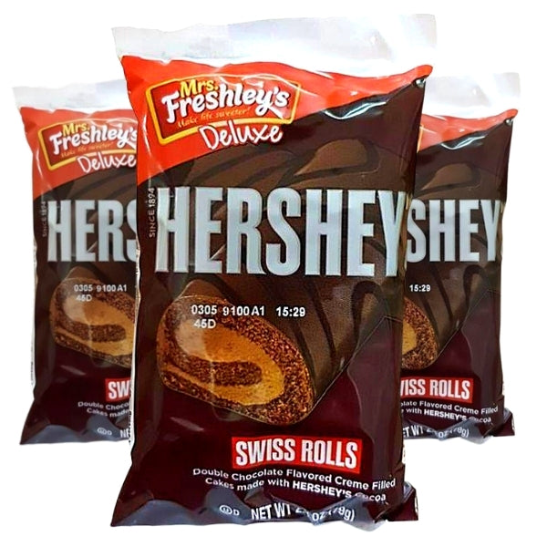 Mrs. Freshley's Hershey's Swiss Rolls 2-Pack 6 CT