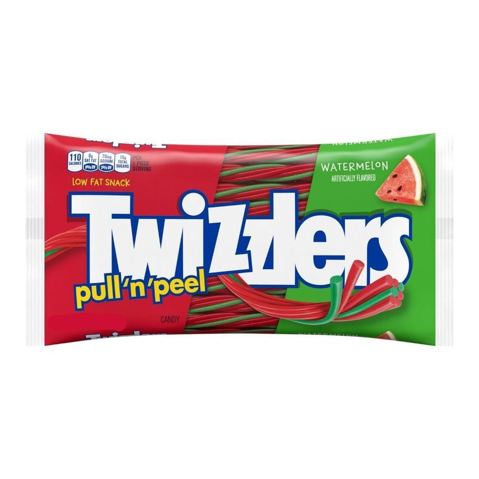 Twizzlers Limited Edition Pull 'N' Peel Watermelon Licorice - 340g