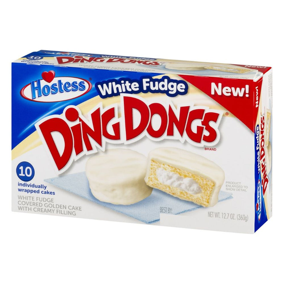 Hostess Ding Dongs White Fudge-10 CT