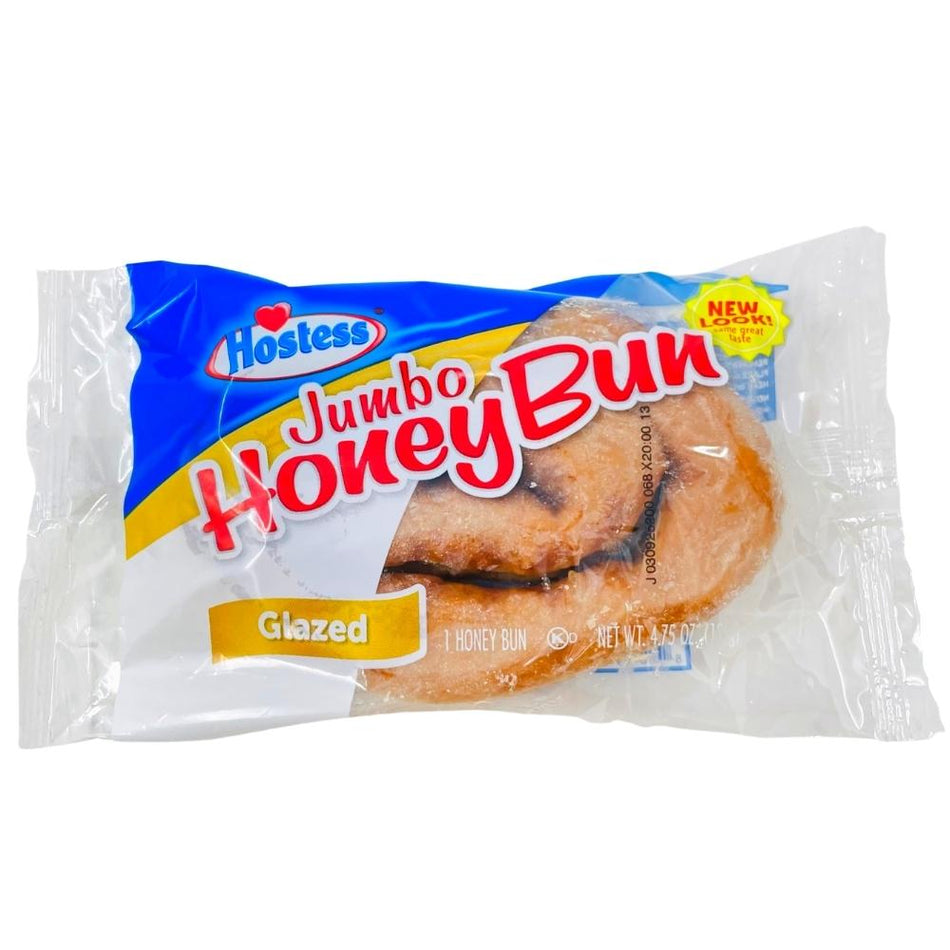 Hostess Jumbo Honey Bun Glazed - 4.7oz